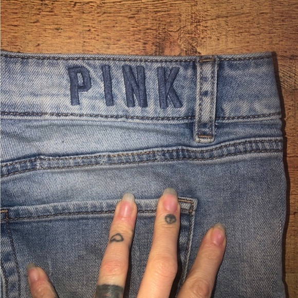 Victoria's Secret PINK denim shorts - Picture 3 of 5